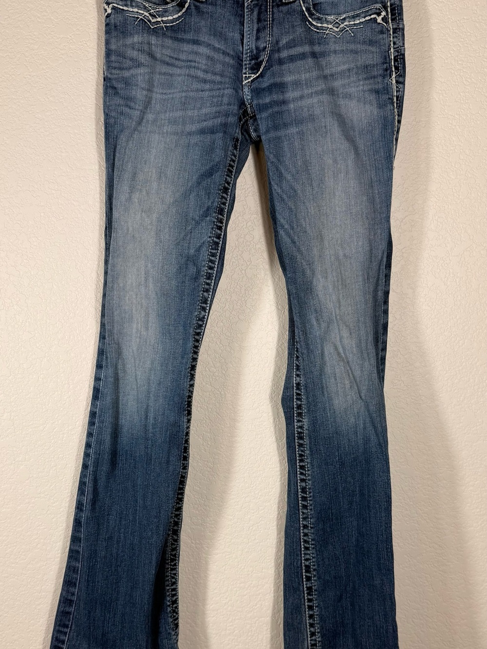 ARIAT Women's SZ 27R Faded Blue Flare Jeans